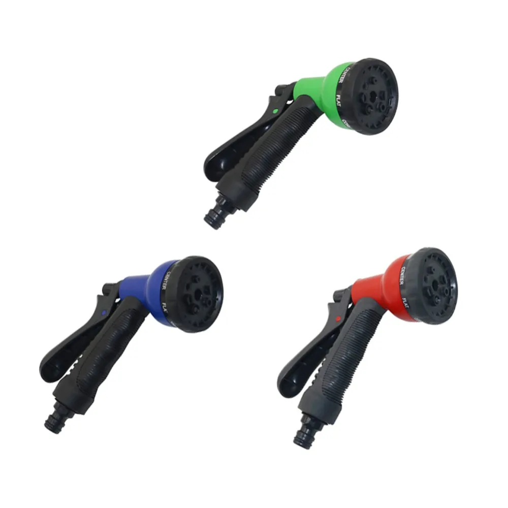 

Multifunction 8 Pattern Garden Water Gun Home Garden Irrigation Watering Sprinklers Car Wash Vehicle Cleaning Accessories 1 Pcs