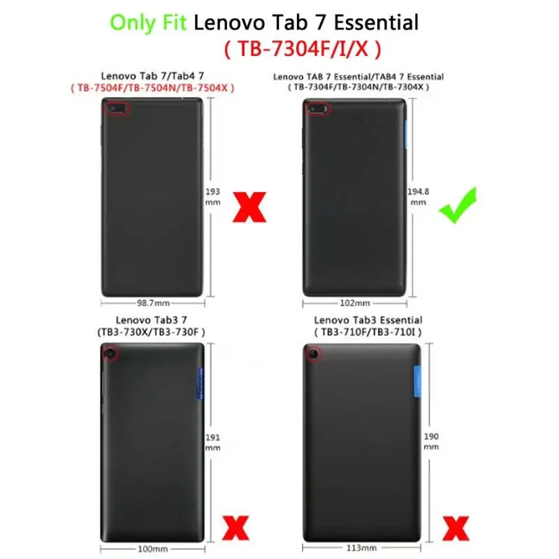2pcs-lot-Clear-Screen-Film-HD-Screen-Protector-For-Lenovo-Tab-7-Essential-TB-7304F-TB