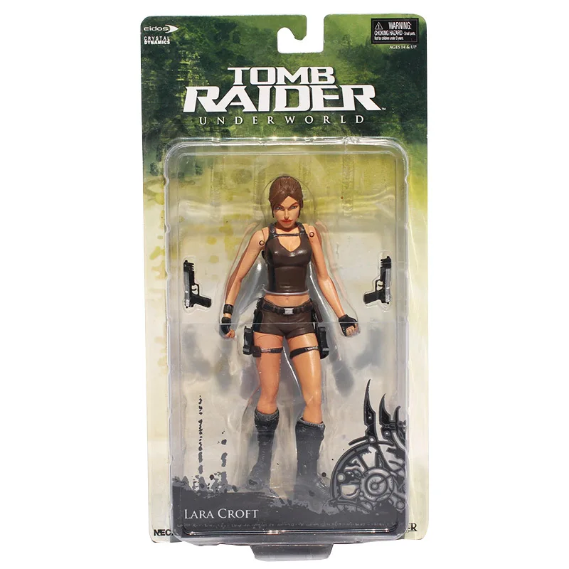 7&quot 18CM NECA Tomb Raider Underworld Lara Croft PVC Action Figure New in Box Free Shipping | Игрушки и хобби