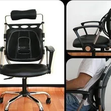 Автомобиль, офис, домашний стул, сиденье для грузовика, подушка для поясницы, облегчающая боль, сетчатая поясничная Подушка, классная Подушка с вентиляцией, сетка для спины, поясничная поддержка