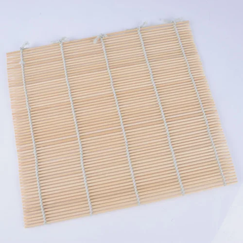 Купить КАЧЕСТВО 1 ШТ. Новые бамбуковые циновки суши онигири райс ролика ...