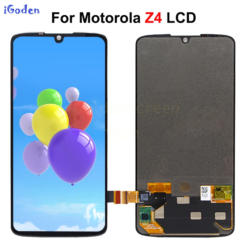 100 Tested Working For Motorola Moto Z4 Lcd Display Touch Screen
