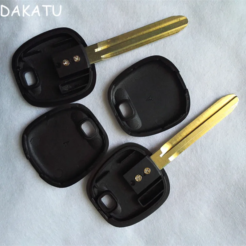

DAKATU Blank Transponder Key Shell For Toyota RAV4 PRADO Camry Reiz Highlander Yaris Corolla Replacement Car Key Case TOY43