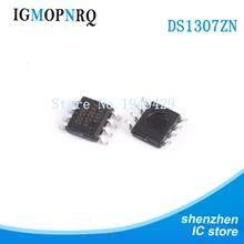10 pçs ds1307zn ds1307z sop8 ds1307 relógio em tempo real 64x8 serial i2c rtc novo original frete grátis