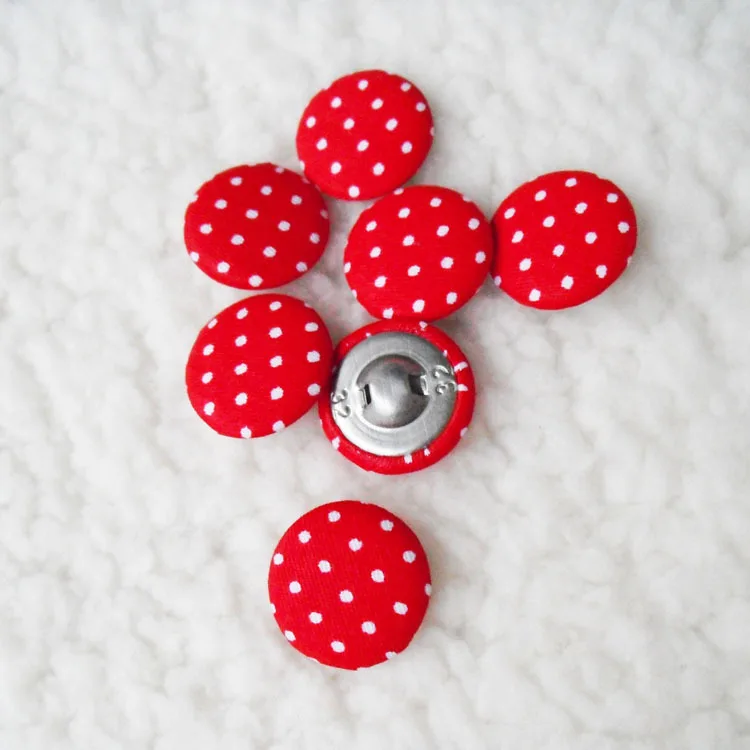 Free shipping fabric cover buttons diy cloth covered buttons component