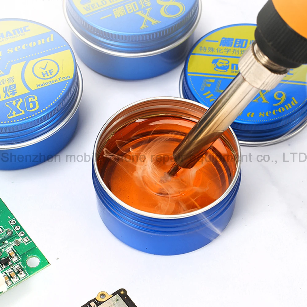 MECHANIC X6 X8 X9 канифообразная паяльная паста сварочный флюс BGA PCB PGA SMD Пайка для