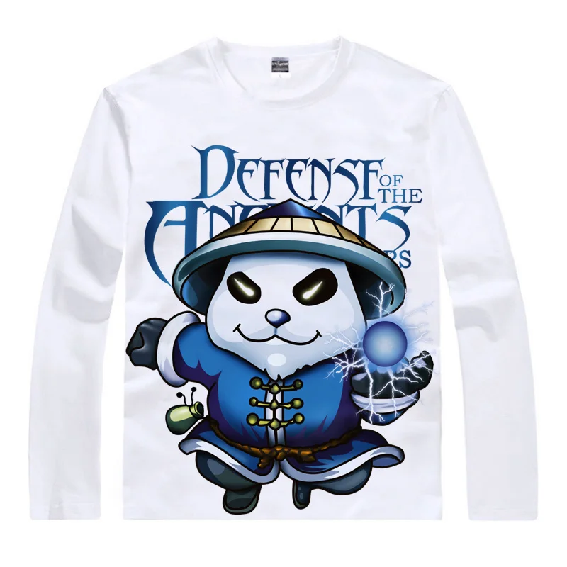  Coolprint Anime Shirt DOTA2 DOTA 2 T-Shirts Multi-style Long Sleeve Shadow Fiend Storm Spirit Cospl