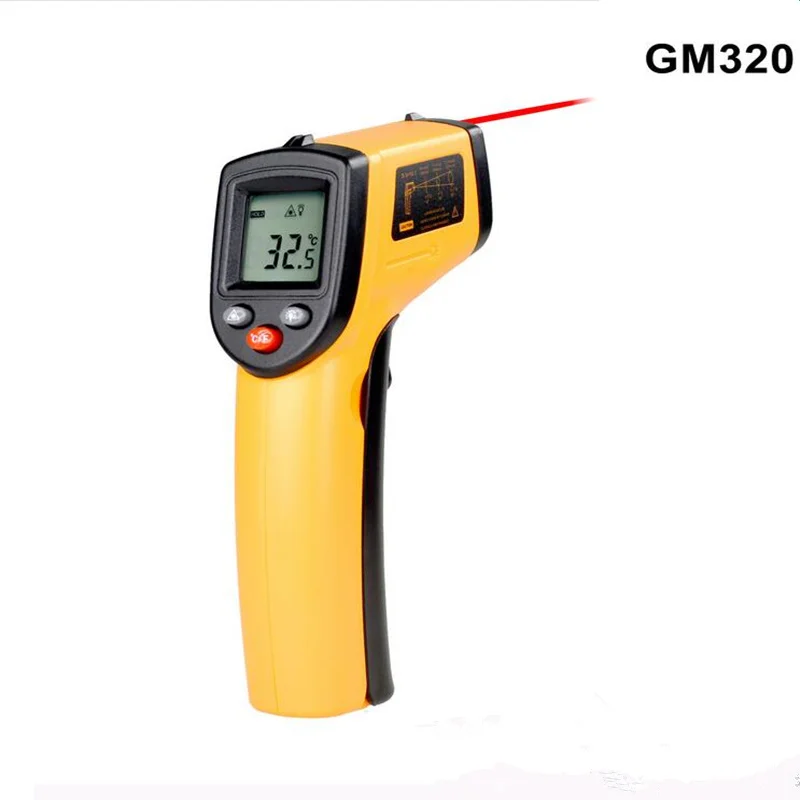 Купить lumiparty цифровой инфракрасный термометр температурная пирометр ...