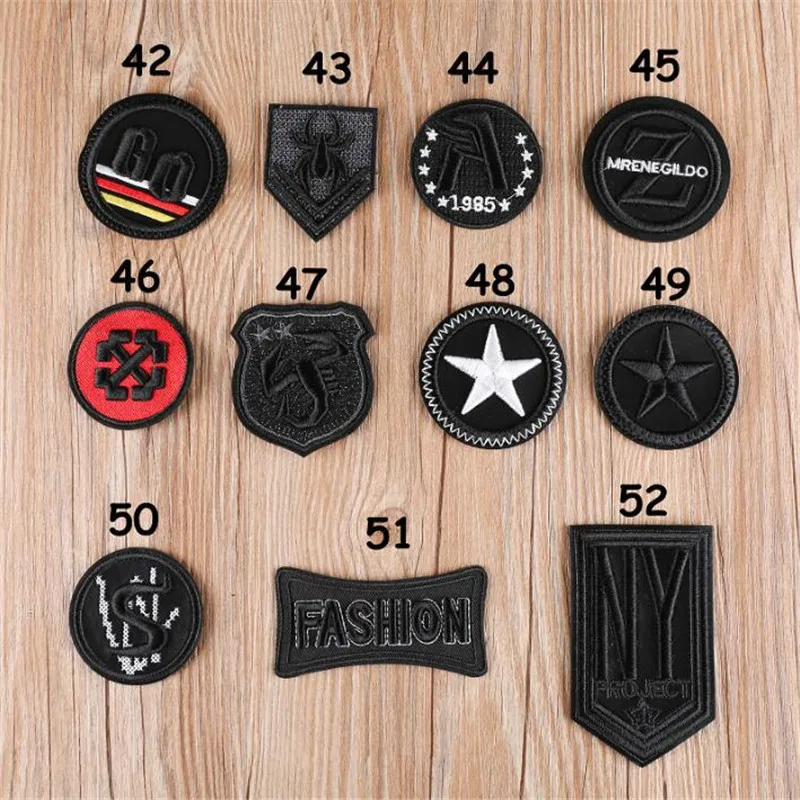 1pc Cool Down jacket Badge Applique Clothing Embroidery Patch Fabric