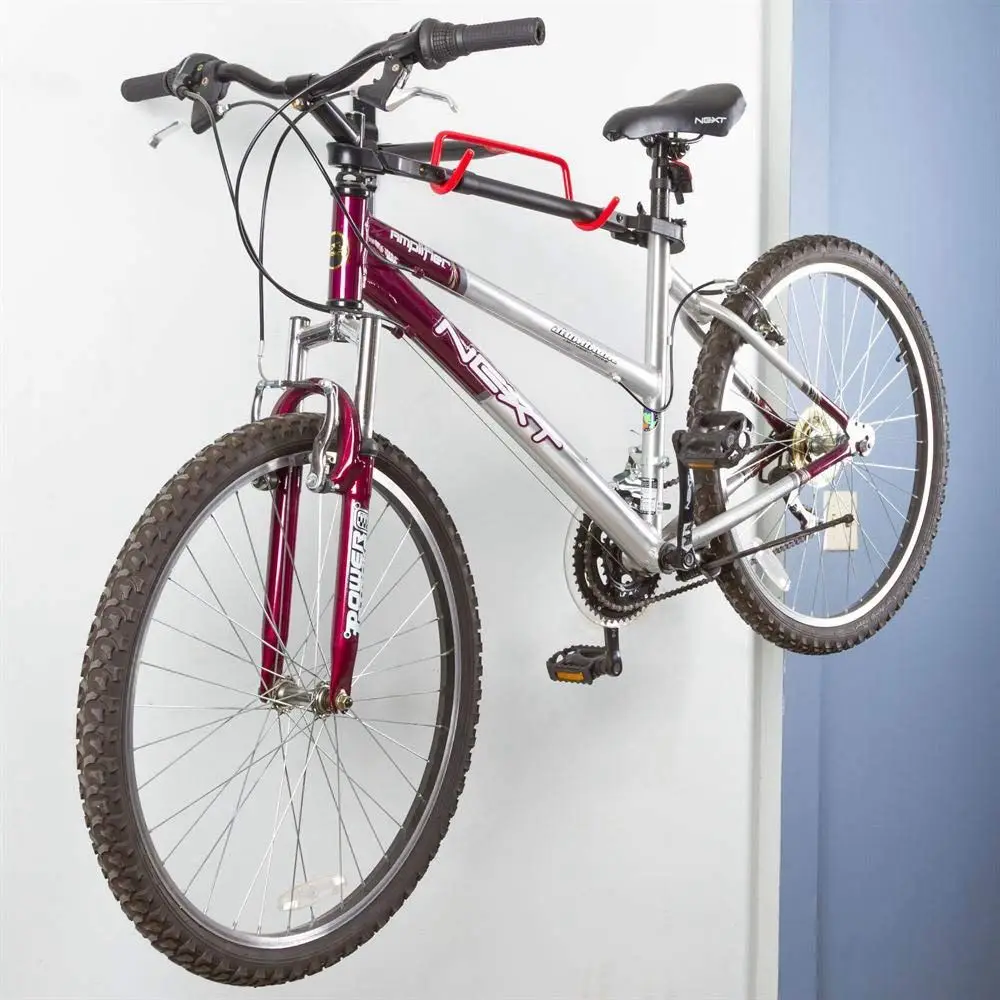 Велосипедная стойка для хранения, настенная велосипедная вешалка, крючок из твердой стали, велосипедная настенная вешалка, сверхпрочные велосипедные стойки, складывающиеся вниз, Би