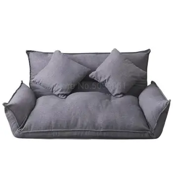 

Lazy Sofa Japanese Tatami Girl's Bedroom Lovely Small Sofa Small Huxing Simple Folding Double Sofa Bed