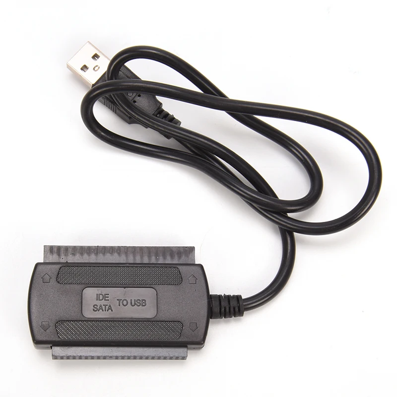 Новый USB 2 0 к IDE SATA адаптер кабель питания для 5 3 HD HDD жесткого диска конвертер 4