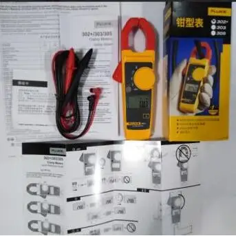 FLUKE 302+ F302+ клещи Токоизмерительные клещи мультиметр