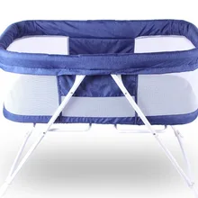 Спальная кровать для новорожденных от 0 до 1 лет, высококлассная многофункциональная комфортная Коаксиальная кровать для новорожденных, складная переносная детская кровать