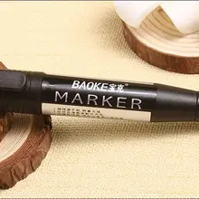 Двойной наконечник Перманентный художественный маркер большой объем Быстросохнущий маркер для CD водостойкий черный синий красный кисть