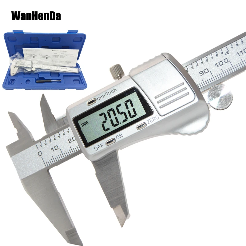 0 150mm/200mm/300mm calipers 0.01mm Accuracy LCD Digital Vernier