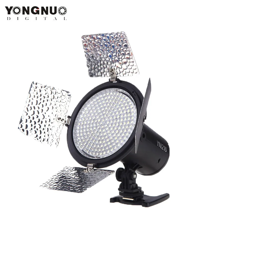 Yongnuo YN-216 YN216 LED Studio Video Light Photography Light 5500K 4 Color Charts for Canon Nikon Sony Camcorder DSLR Cameras Yongnuo YN-216 YN216 LED Studio Video Light Photography Light 5500K 4 Color Charts for Canon Nikon Sony Camcorder DSLR Cameras