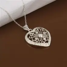 YERLLSOM High Quality retail cheap Woman Silver Jewelry Necklace N367