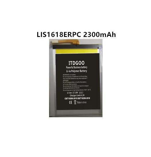 2300 mAh LIS1618ERPC Аккумулятор для Sony Xperia XA F3111 E5 F3116 F3115 F3311 F3112 F3313 сотовом