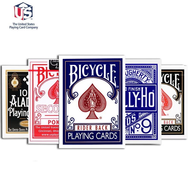 

Bicycle Rider Back Standard Index Playing Cards Red/Blue Deck Seconds Poker New Sealed USPCC USA Magic Cards Magic Tricks Props