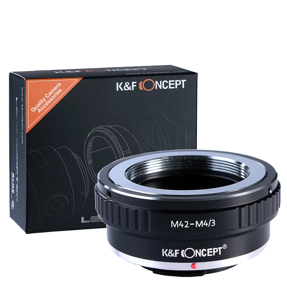 

K&F Concept adapter for M42 mount lens to Micro 4/3 M4/3 Mount Adapter G3 GH2 GH3 GH4 GH5