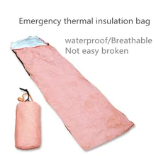 Туризм Спорт на открытом воздухе первой помощи изоляции Водонепроницаемый/ветронепроницаемый плед
