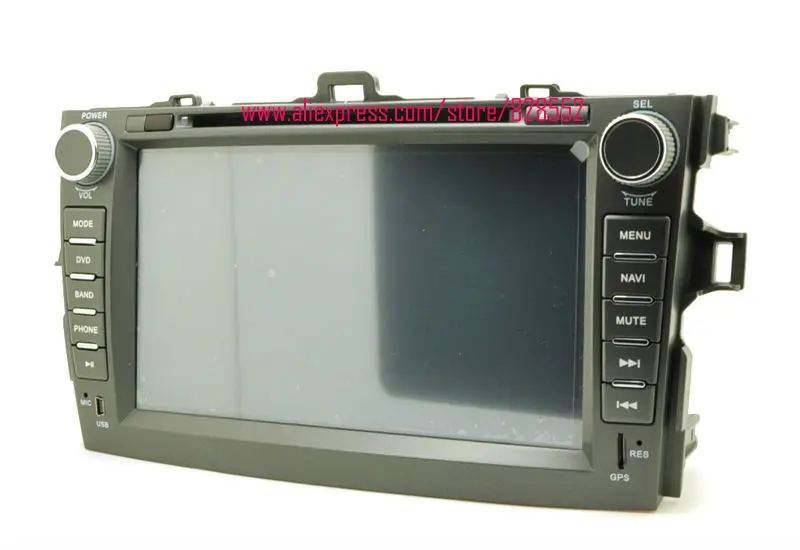 Sale free shinpping Android 6.0 Quad-core RAM 2GB Car DVD Player For Toyota Corolla 2008-2011support 3G/wifi USB GPS BT 3