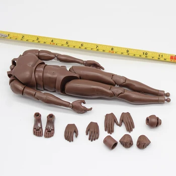 

12''Male Black Bodies for 1/6 Head
