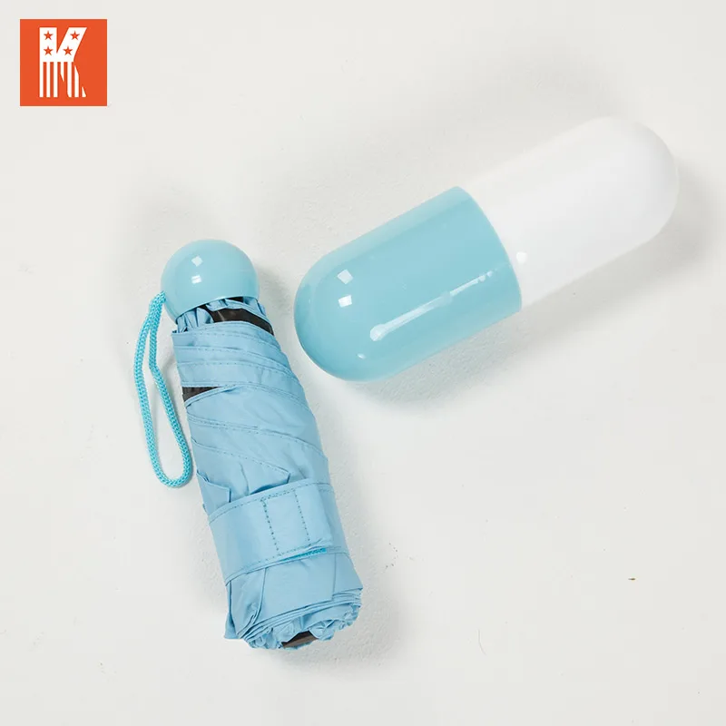 Kidorable зонтик для женщин Человек с Capsule ветрозащитный обратный складной солнечный