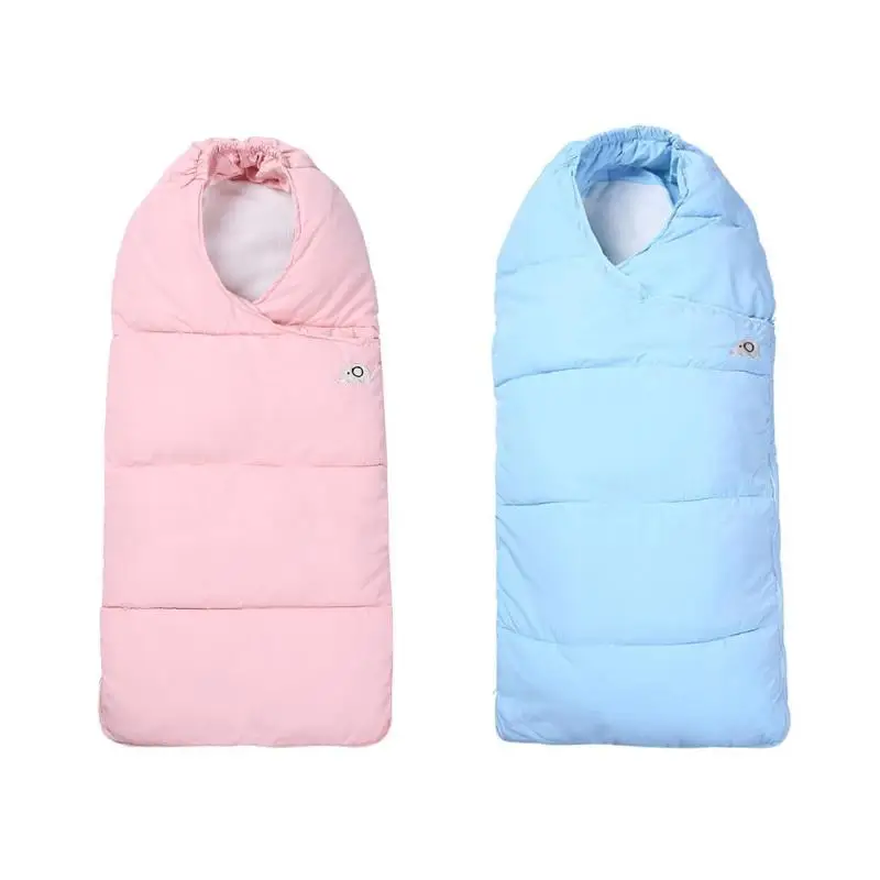 

Thicken Newborn Baby Sleeping Bag Winter Warm Infant Sleepsacks Toddler Envelope Zipper Stroller Cover Swaddling Quilt Sleep Bag