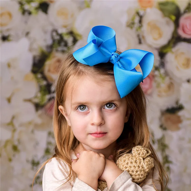 6inch hair bows9