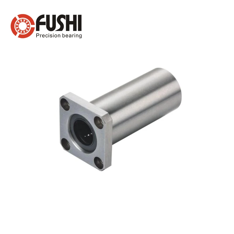 LMK12LUU длинный линейный подшипник 12*21*57 мм ABEC 5 ( 2 шт.) LMK 12LUU 12 квадратные фланцевые