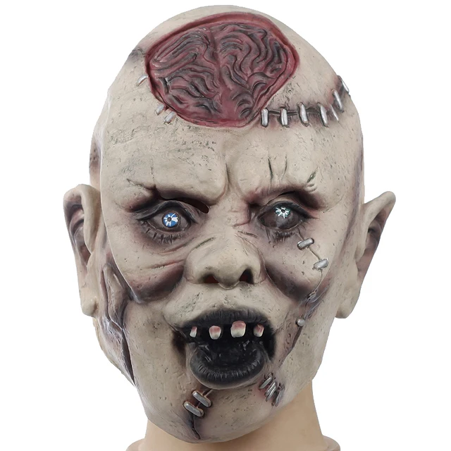 devils monster latex scary mask halloween buck teeth ghost mascara terror cosplay prank props party masquerade
