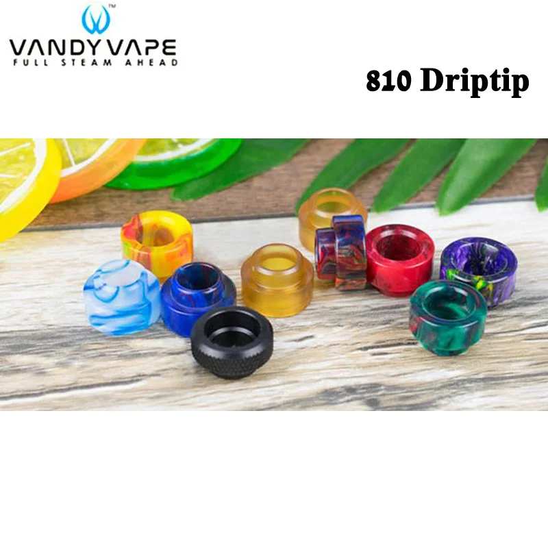 Оригинальный мундштук Vandy Vape 810 Driptip Vandyvpae капельные наконечники для электронной