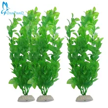 Onderwater Kunstmatige Plastic Aquatic Plant Ornamenten Aquarium Fish Tank Groen Water Plant Gras Voor Fish Tank Aquarium Decor