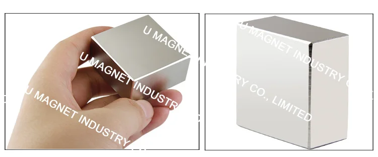 6 шт. 40x40x20 мм супер сильные редкоземельные магниты блок N52 неодимовый магнит 40*40*20