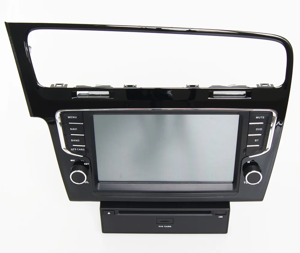 " HD 1024*600 4 ядра Android автомобильный DVD gps Радио Видео Стерео навигация плеер для VW Golf 7 2013 TPMS DVR wifi