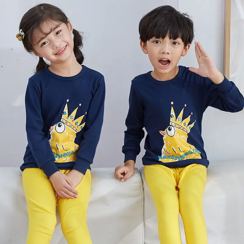 

Kids Boys Sleepwear Baby Girl Winter Cotton Sets Children Homewear Pajamas for Boy Pyjamas Kids Nightwear 2-13Y Teenage Clothes