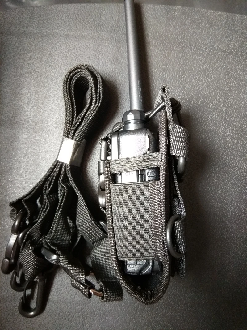 MSC-20A walkie talkie case for baofeng radio UV 5R,3R,888S,WLN,F8HP radios nylon walkie talkie bag Nylon case for two way radios
