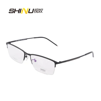 

Computer Titanium Glasses Frame men Memory Eyeglass Frames 2 Colors Prescription Eyewear 6095