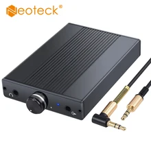 Neoteck Hifi портативный усилитель для наушников 1500 мАч усилитель для наушников с 3,5 мм разъемом кабель USB для смартфонов и ноутбуков