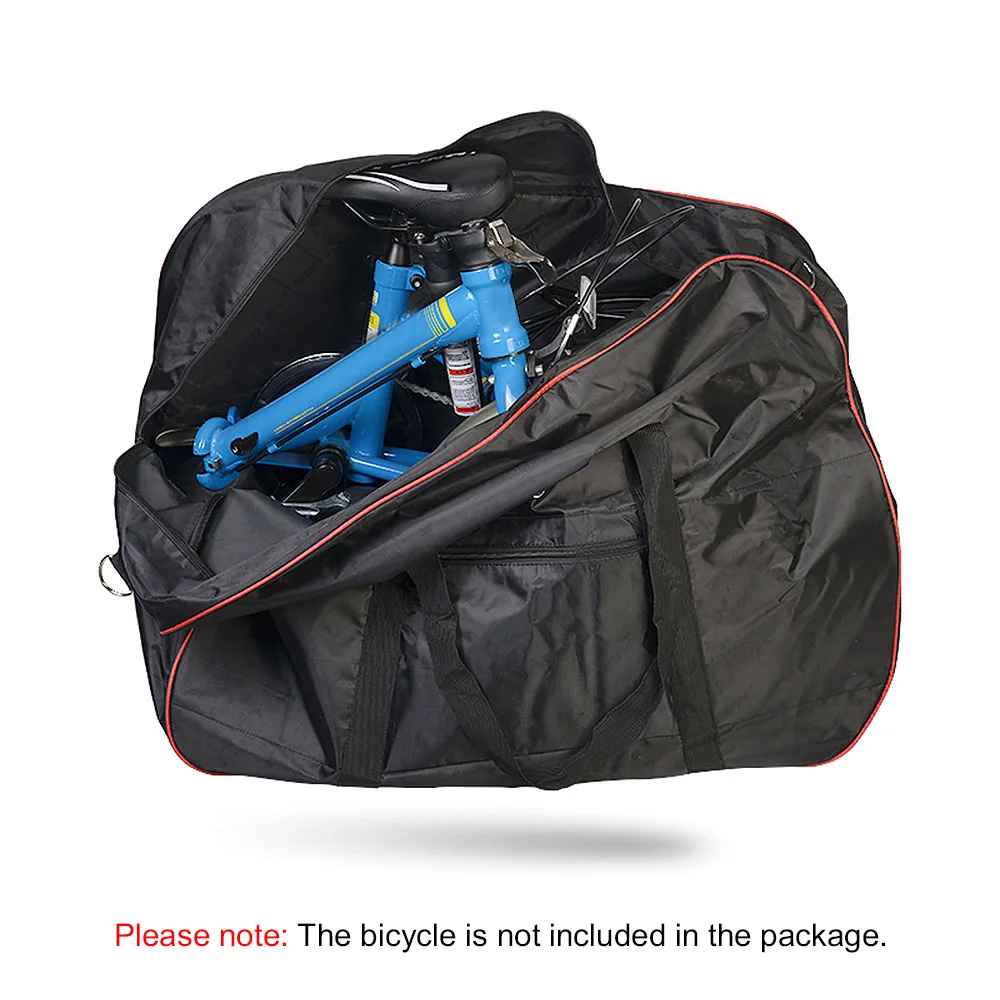 Top ROSWHEEL  MTB Road Bike Transport Storage Bag Cycling 14"-20" Folding Bicycle Bike Carrier Carry Bag Travel Bag  Pouch 7