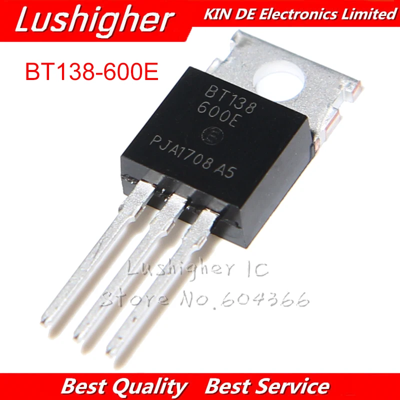 

10pcs BT138-600E TO220 BT138-600 TO-220 BT138 new original free shipping