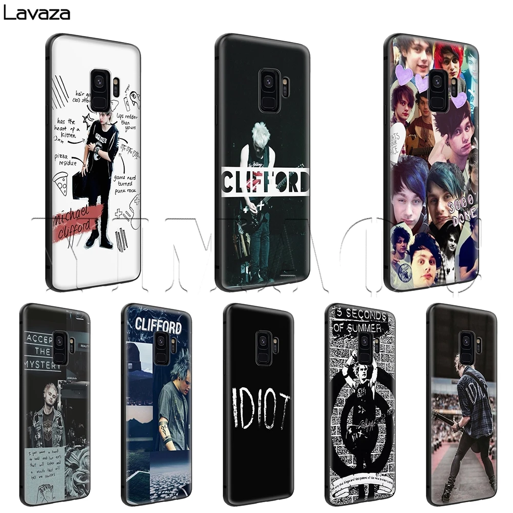 Lavaza Michael Clifford 5SOS Case for Samsung Galaxy S6 S7 Edge J6 S8 S9 S10 Plus A3 A5 A6 A7 A8 A9 Note 8 9 |