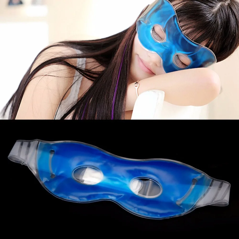 

1PC Cold Cooling Gel Ice Eye Care Mask Stress Relaxing Relief Sleeping Blindfold
