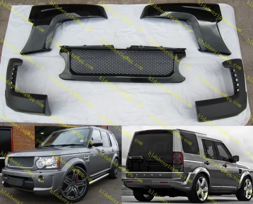 discovery 4 kan style body kit bumper grillein Chromium Styling from