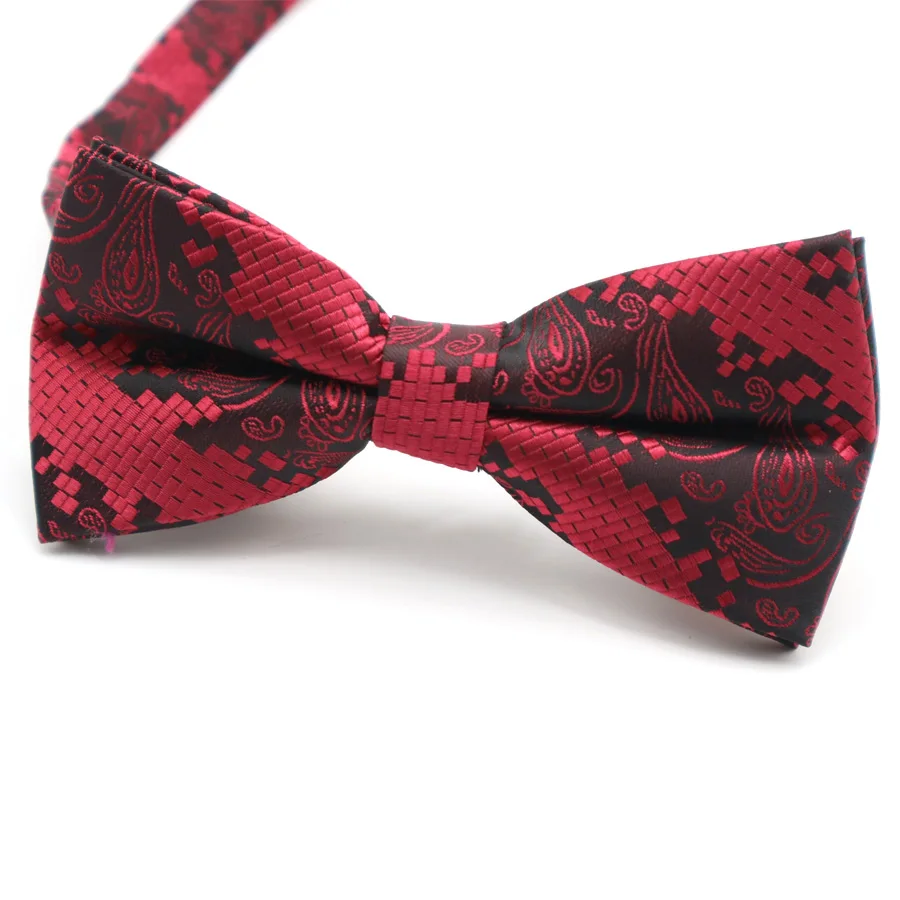 Модные Для мужчин полиэстер Шелковый Полосатый горошек смокинг Bowties мужские галстуки; Свадебная вечеринка бабочкой классические Регулируемая бабочка - Цвет: BC-15