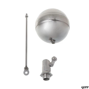 

Drop Ship&Wholesale DN15 Male Thread Water Tank Ball Stainless Steel Flow Control Float Sensor Valve MAY28