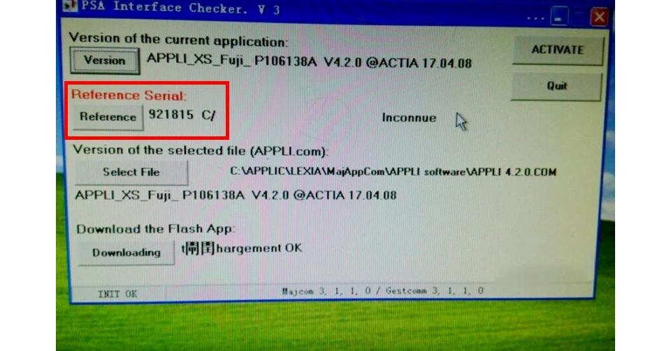 Lexia 3 firmware