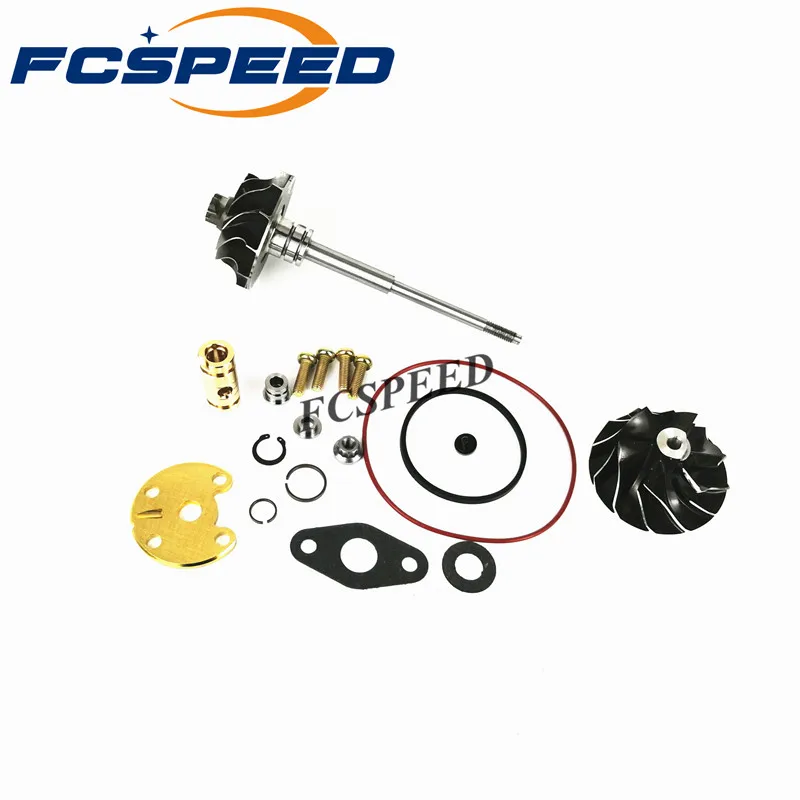 

Turbocharger shaft and wheel + repair kit GT1544S 454159 for Audi A3 Skoda Octavia I VW Bora Golf IV 1.9 TDI 66Kw 90HP AGR 1996-